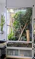 Terrarium mit Unterschrank und Aufbau